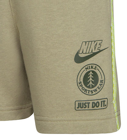 Nike Shorts - French Terry - Khaki