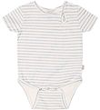 Petit Piao Body k/æ - Printed - Pearl Blue/Offwhite