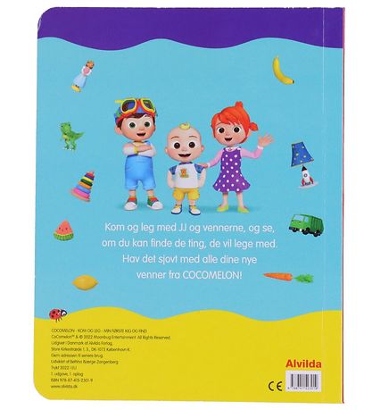 Alvilda Bog - CoComelon Kom og Leg - Min Første Kig og Find