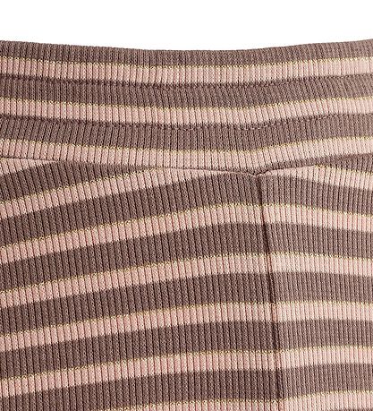 Sofie Schnoor Girls Bukser - Stribet - Warm Brown