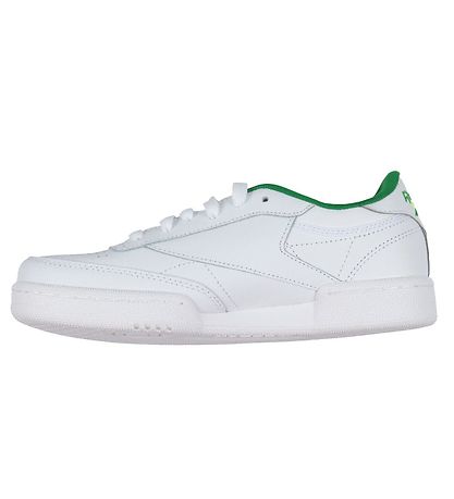 Reebok Sko - Club C Junior - Hvid/Grøn