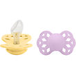 BIBS Infinity Sutter - 2-pak - Str. 2 - Anatomisk - Pale Butter/