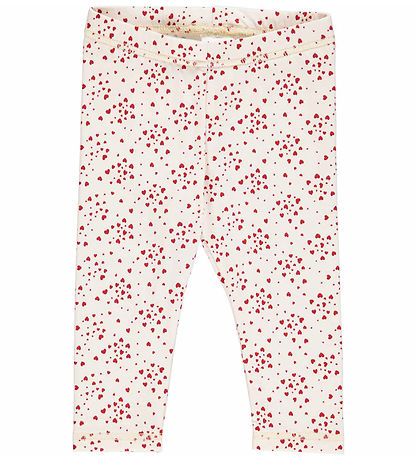 Müsli Leggings - Love Buttercream/Berry Red