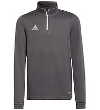 adidas Performance Bluse - ENT22 TR TOPY - Grå/Hvid