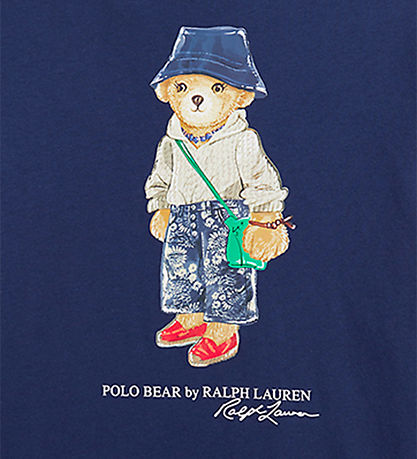 Polo Ralph Lauren Kjole - Sa - Navy m. Bamse