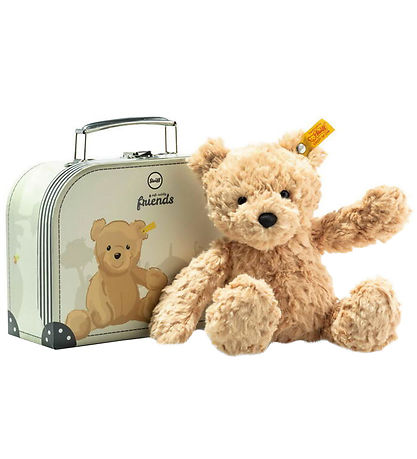 Steiff Bamse - 25 cm. - Jimmy Teddy  Bear - In Suitcase - Light 