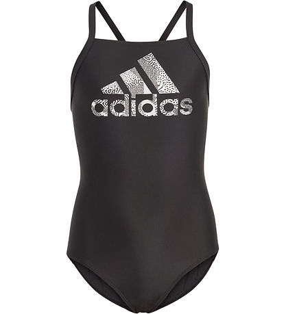 adidas Performance Badedragt - Big Logo Suit - Sort/Hvid