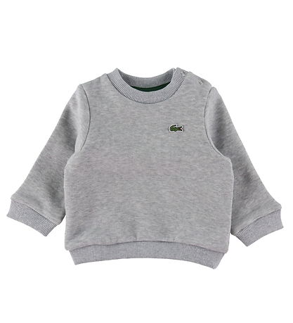 Lacoste Sweatsæt - Silver Chine