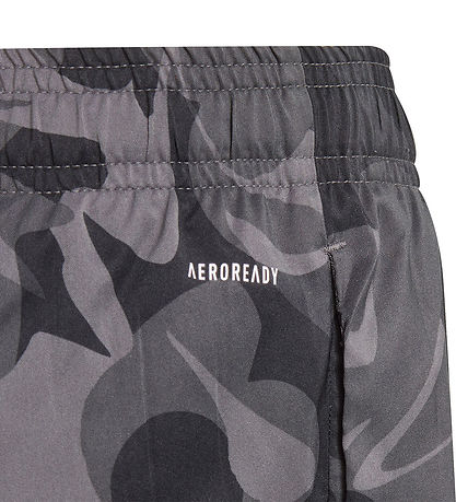 adidas Performance Shorts - JG TR-ES AOP SH - Sort/Grå/Hvid