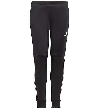 adidas Performance Træningssæt - Cardigan/Bukser - Sort/Hvid/Grå