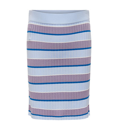Kids Only Nederdel - Strik/Rib - KogDebbie - Clear Sky/Lavender 