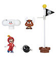 Super Mario Legesæt - Diorama Set - Cloud - 5 Dele