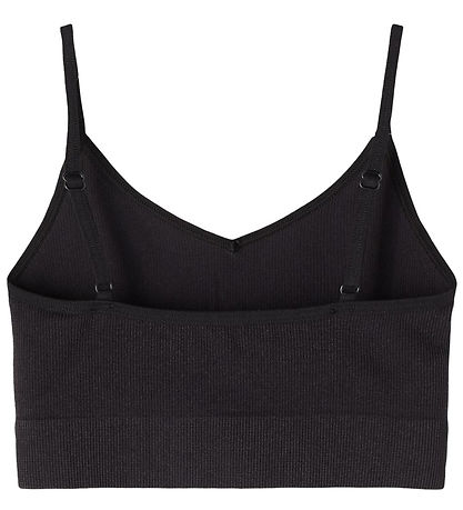 LMTD Bralette - 2-pak - Noos - NlfKailey - Sort