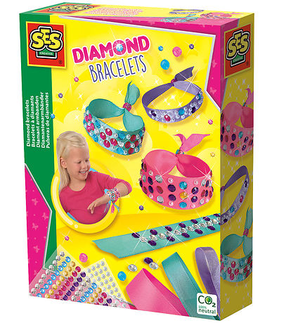 SES Creative Kreasæt - Diamantmosaik - Armbånd