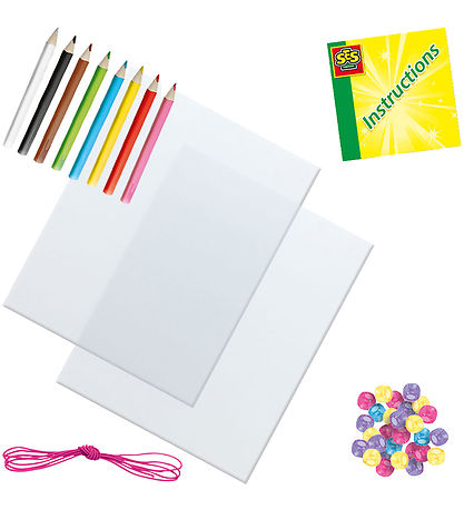 SES Creative Kreasæt - Krympeplast - Armbånd