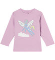 Stella McCartney Kids Bluse - Lilla m. Enhjørning