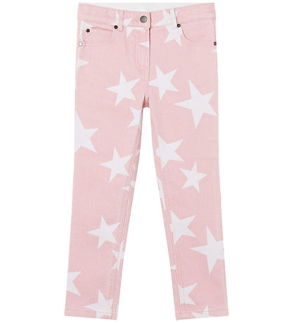 Stella McCartney Kids Jeans - Rosa m. Stjerner
