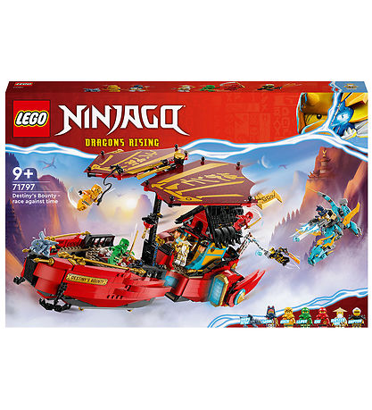 LEGO® Ninjago - Skæbnebåden - Kapløb Med Tiden 71797 - 1739 Dele