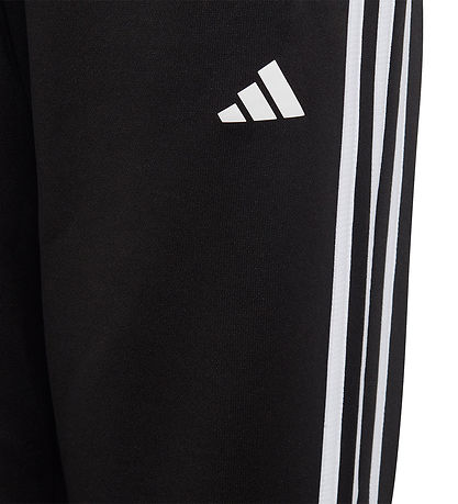 adidas Performance Træningsbukser - U TR-ES 3S - Sort/Hvid