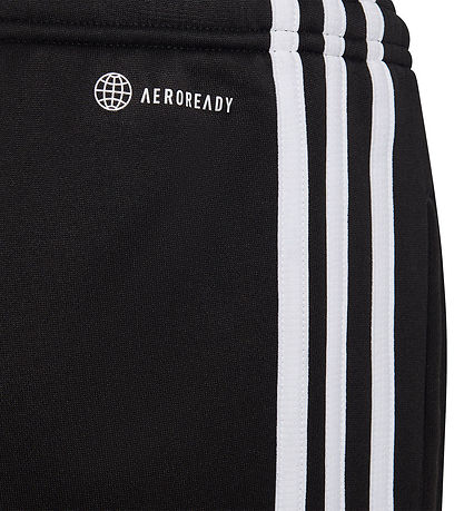 adidas Performance Træningsbukser - U TR-ES 3S - Sort/Hvid