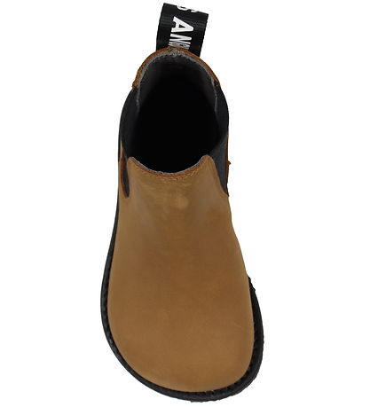 Angulus Støvler - Chelsea - Dark Cognac/Black