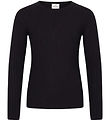 Mads Nørgaard Bluse - Rib - Talika Top - Black