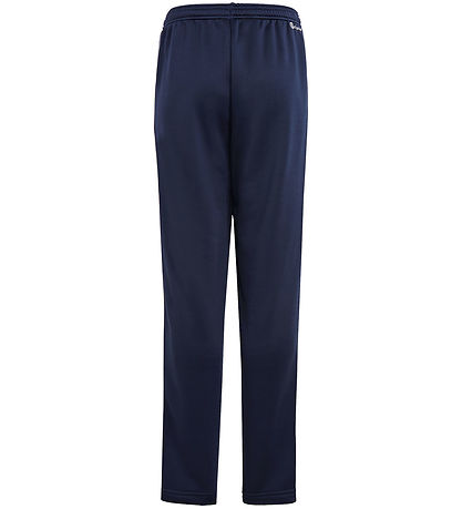 adidas Performance Træningsbukser - U TR-ES 3S - Navy/Hvid
