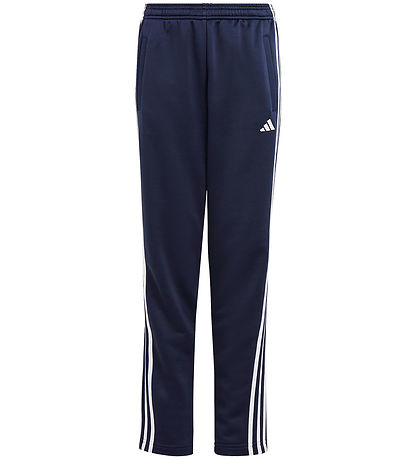 adidas Performance Træningsbukser - U TR-ES 3S - Navy/Hvid