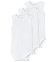 Name It Body u/æ - Noos - NbnBody - 3-pak - Bright White
