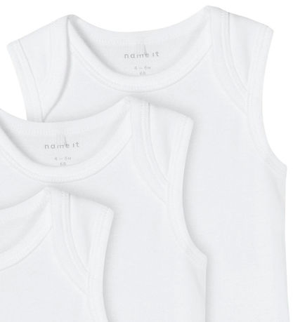 Name It Body u/æ - Noos - NbnBody - 3-pak - Bright White