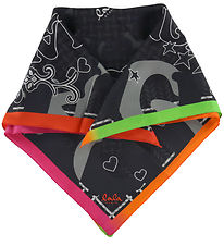 Lala Berlin Tørklæde - Cube Ahrina - 50x50 cm - Star Black