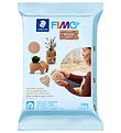 Staedtler FIMO Modellervoks - Træ Effekt - 350g - Brun