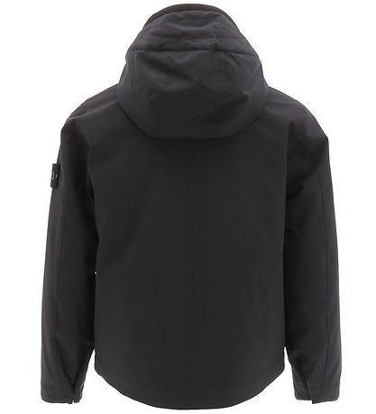Stone Island Softshelljakke m. Vattering - Sort