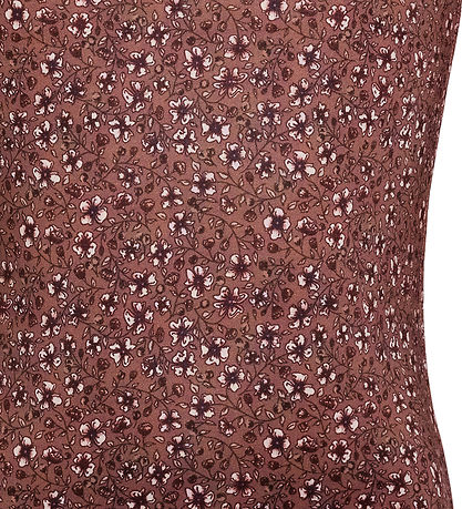 Rethinkit Gymnastikdragt - Frida - Rose Brown Flowers