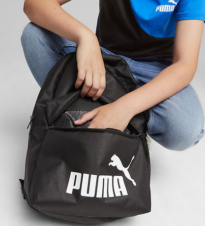 Puma Rygsæk - Phase - Sort m. Logo
