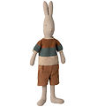 Maileg Bamse - Kanin - Str. 4 - 62 cm - Klassisk - Strik Bluse &