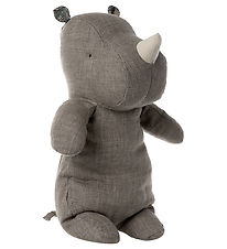 Maileg Bamse - Safari Friends - Næsehorn - Medium - 34 cm - Dark