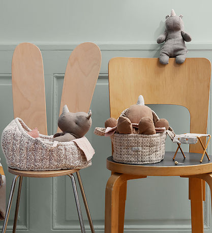 Maileg Bamse - Safari Friends - Næsehorn - Medium - 34 cm - Choc