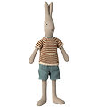 Maileg Bamse - Kanin - Str. 3 - 49 cm - Klassisk - Strik Bluse &