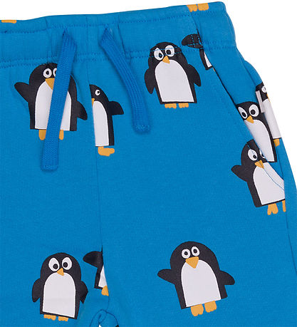 Stella McCartney Kids Sweatpants - Blå m. Pingviner