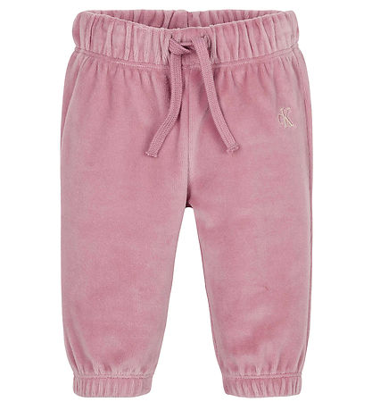 Calvin Klein Gaveæske - Bukser/Bluse/Hue - Velour - Foxglove