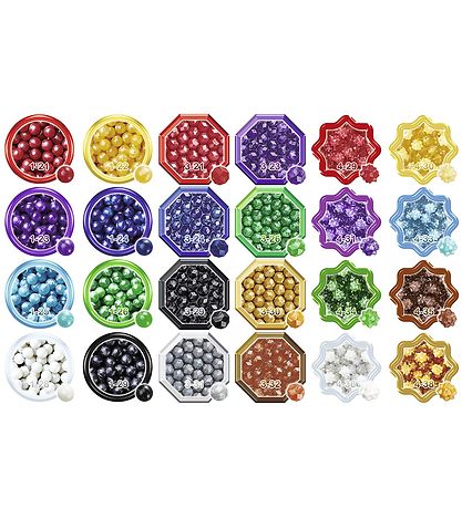 Aquabeads Perler - 2000+ Stk. - Shiny Bead Pack