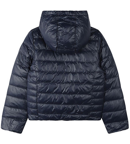BOSS Dunjakke - Vendbar - Navy/Blå