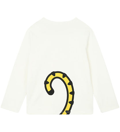 Kenzo Bluse - Ivory m. Tiger