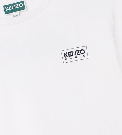 Kenzo Bluse - Ivory m. Navy