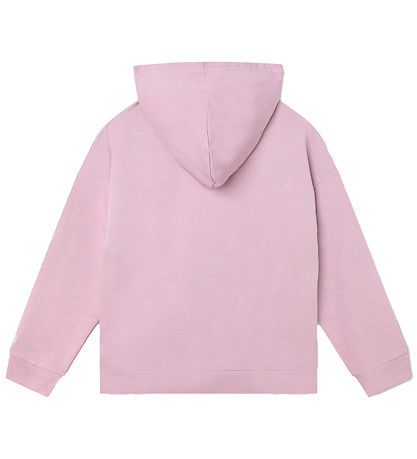 DKNY Hættetrøje - Lilla m. Print