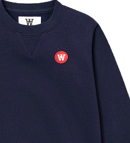 Wood Wood Sweatshirt - Rod - Navy