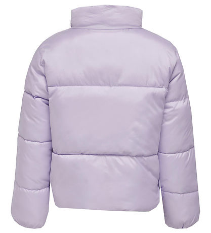 Kids Only Dynejakke - Vendbar - KogNewricky - Pastel Lilac