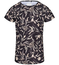 Sport by Sofie Schnoor T-shirt - Louisa - Sort m. Mønster