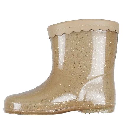 Petit by Sofie Schnoor Gummistøvler m. For - Nougat m. Glimmer